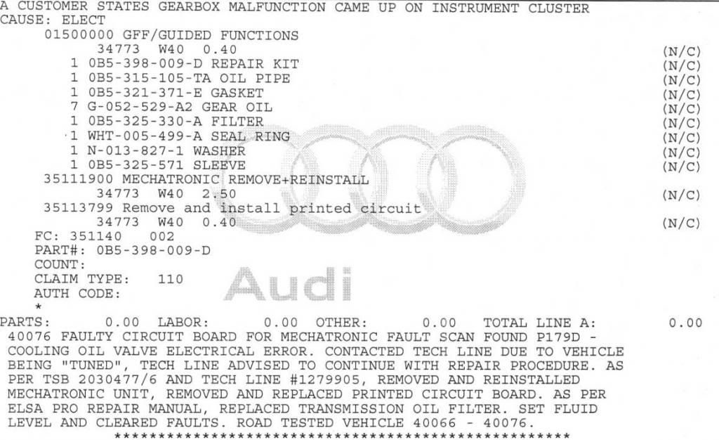 Gearbox Malfunction You can continue driving