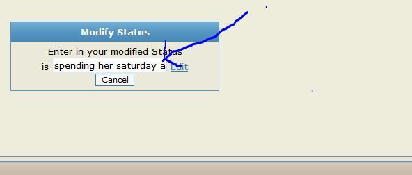 Would love to have &quot;status updates.&quot; Anyone agree?
