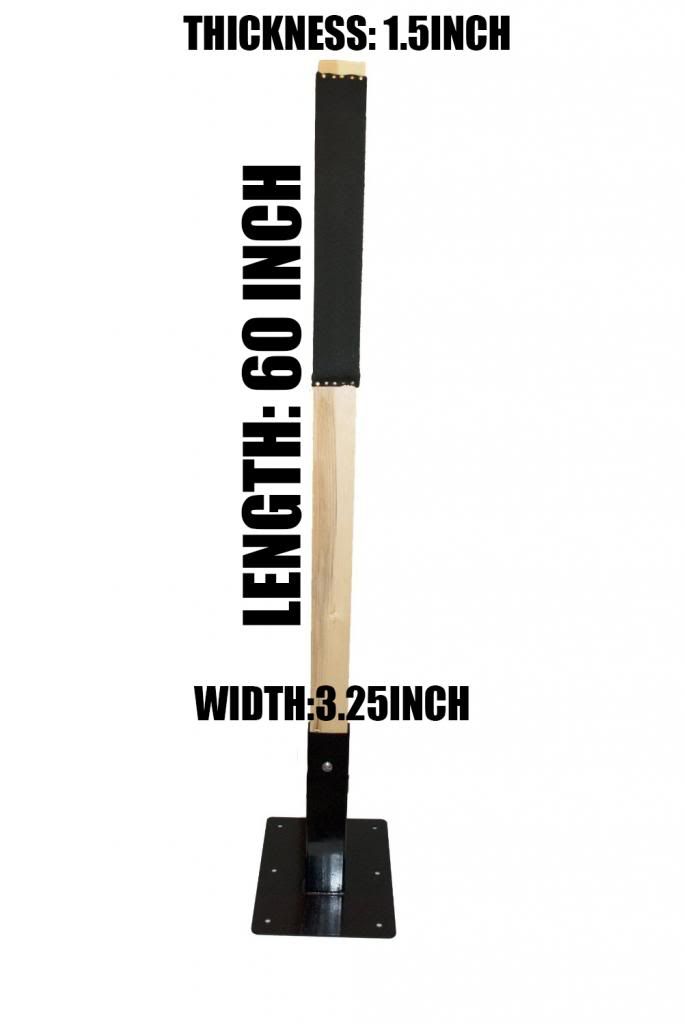 Free Standing Makiwara Board Pole To Develope A Devestating Punch Like