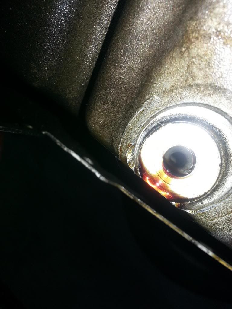 oil drain plug broken inside the oil pan!!!!! E46Fanatics