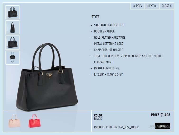 Prada Saffiano Lux Tote - PICS ONLY - PurseForum