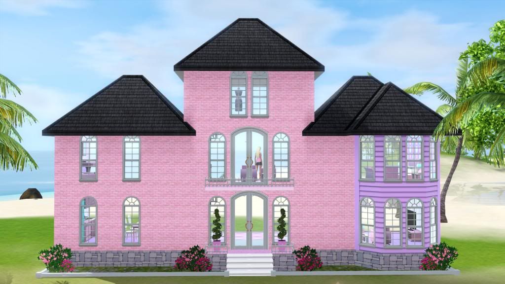 barbie"s dream house - finished (pic heavy)