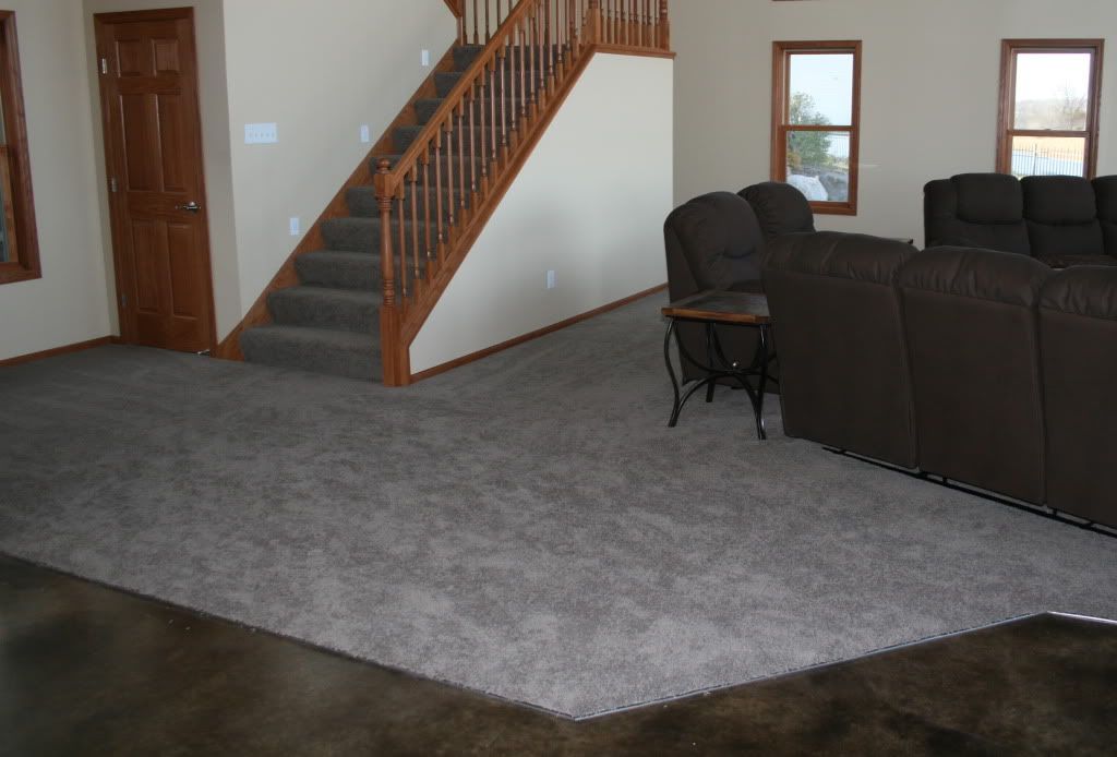 New Basement Carpet