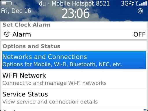 Blackberry Bold 9900 Wifi Connection