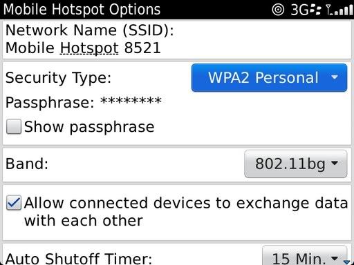 Blackberry Curve Wifi Setting Up