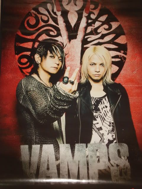 【●】japan rock vamps 2010 album beast poster