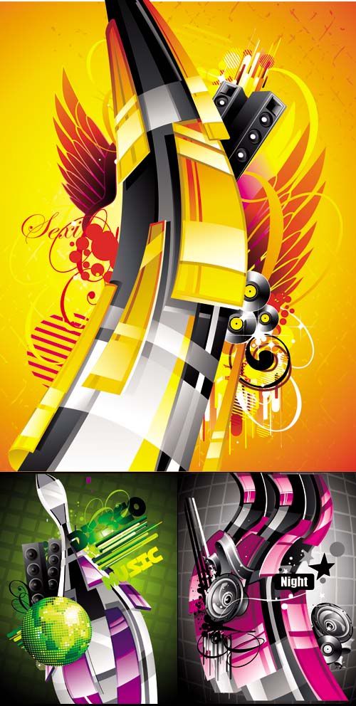 Stock vector - Abstract 3D Vector Illustrations Stock vector - Abstract 3D Vector Illustrations