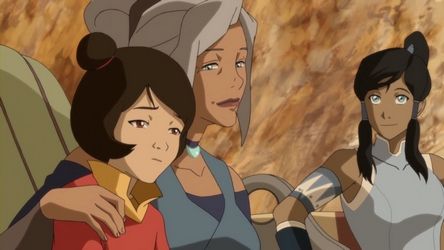 Kya, Jinora and Korra