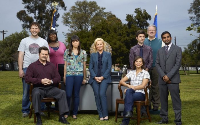 Parks and Recreation full cast