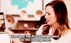 Ann: Zoo Day, the first time we went to the zoo together