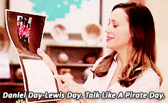 Daniel Day Lewis Day. Talk Like a Pirate Day