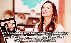 This calendar was last year's Calendar Day present, celebrating the first time she ever bought me a calendar