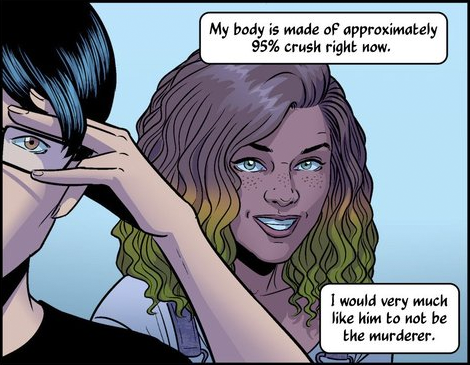 panel from The Wicked + The Divine