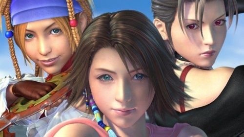 Rikku, Yuna, and Paine