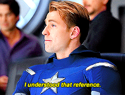 I understood that reference.