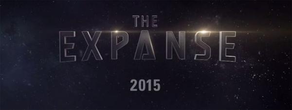 The Expanse TV banner with the series title in block text over a field of stars