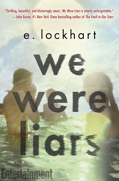 a book cover showing a hazy silhouette of three people in the sea