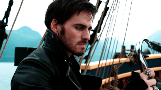 profile picture of Hook brooding on the deck of his ship