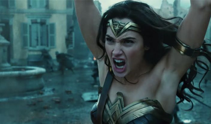 Wonder Woman roars in defiance