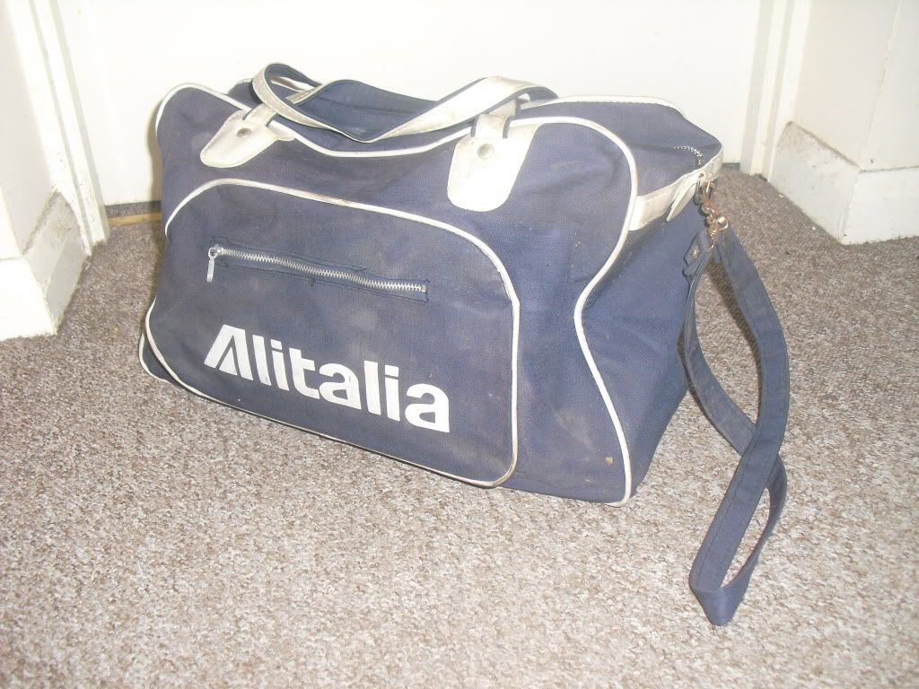 ALITALIA flight bag | eBay