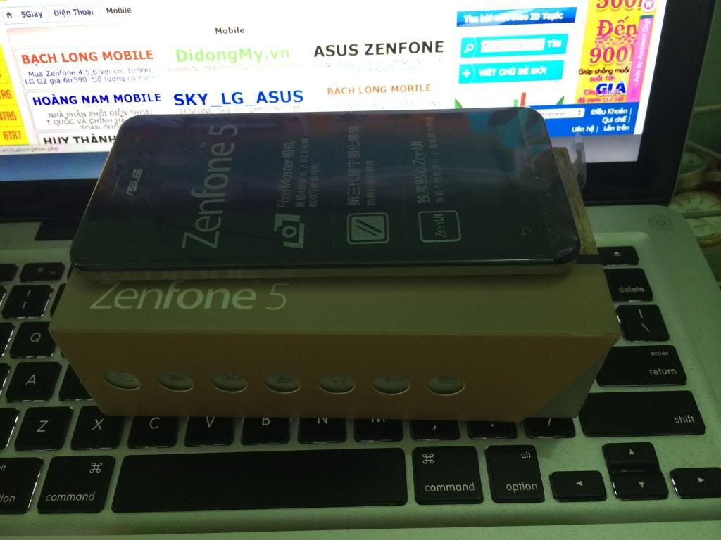 bán asus zenfone 5 or giao lưu - 1