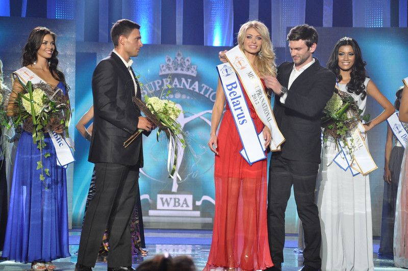 Miss Supranational 2012 winner Ekaterina Buraya of Belarus