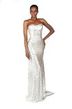 Miss Universe 2011 Official Long Evening Gown Portraits Aruba Gillain Berry