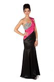 Miss Universe 2011 Official Long Evening Gown Portraits Germany Valeria Bystritskaya
