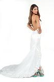 Miss Universe 2011 Official Long Evening Gown Portraits Greece Iliana Papageorgiou