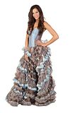 Miss Universe 2011 Official Long Evening Gown Portraits Hungary Betta Lipcsei