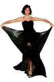 Miss Universe 2011 Official Long Evening Gown Portraits Italy Elisa Torrini