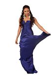 Miss Universe 2011 Official Long Evening Gown Portraits Nigeria Sophie Gemal