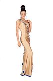 Miss Universe 2011 Official Long Evening Gown Portraits Panama Sheldry Seez