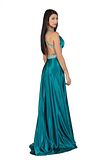 Miss Universe 2011 Official Long Evening Gown Portraits Slovenia Ema Jagodic