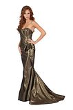 Miss Universe 2011 Official Long Evening Gown Portraits USA Alyssa Campanella