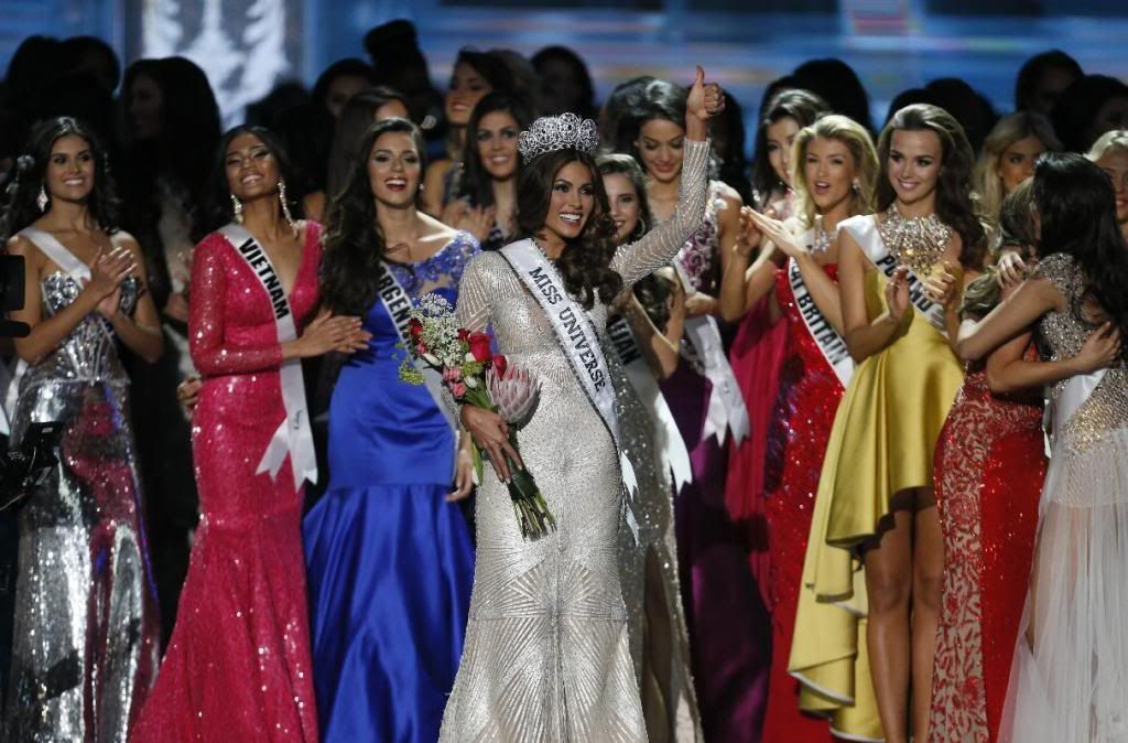 Miss Universe 2013 winner Maria Gabriela Isler from Venezuela