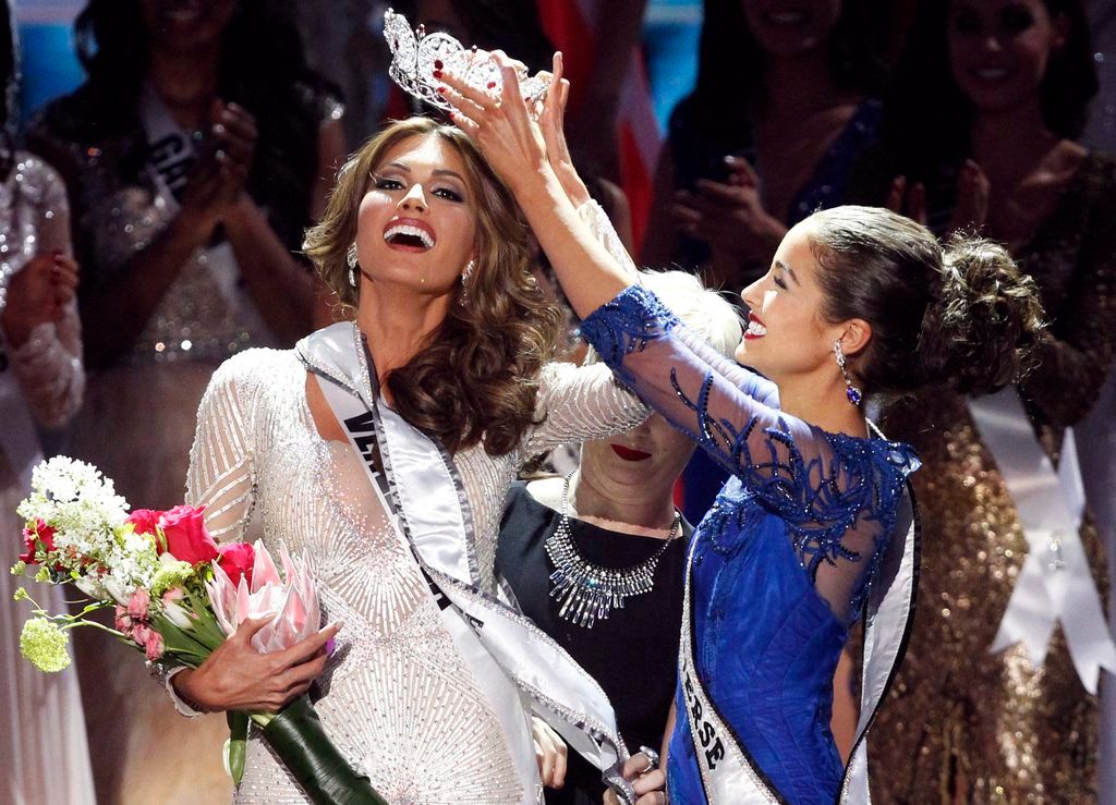 Miss Universe 2013 winner Maria Gabriela Isler from Venezuela