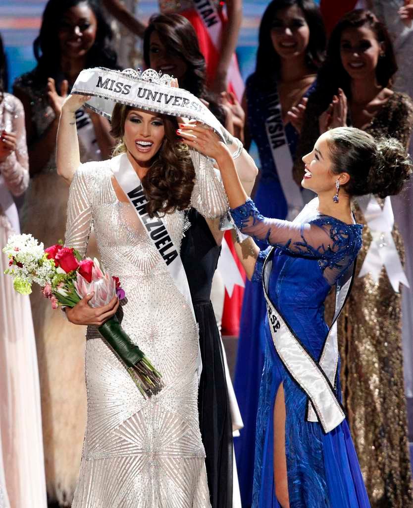 Miss Universe 2013 winner Maria Gabriela Isler from Venezuela