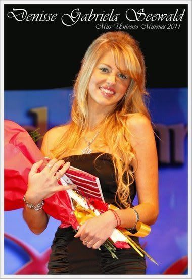 miss universe universo argentina 2011 misiones denisee gabriela seewald