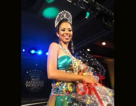 miss barbados world 2011 winner taisha carrington