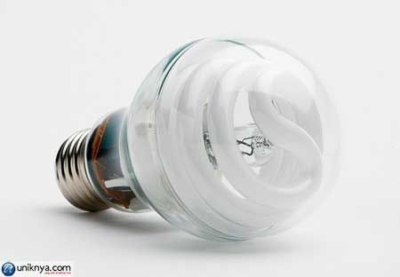 Lampu Pijar Listrik Menjadi Lampu CFL Modern