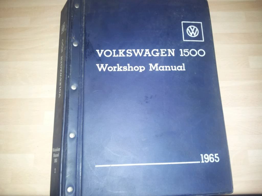 VWVortex.com - Genuine VW workshop manuals VERY RARE