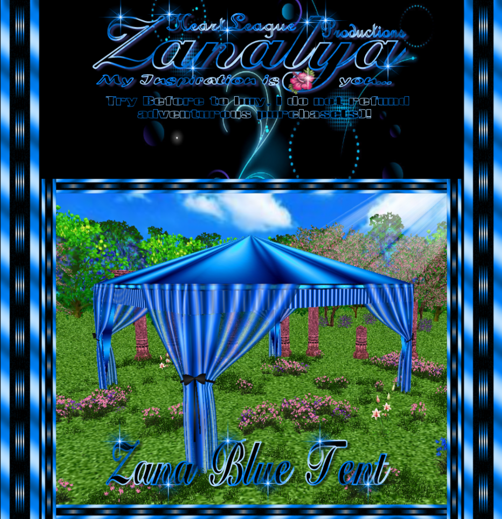 Zanalya Blue Forest Tent PICTURE photo ZanaBlueForestTentPICTURE1_zps26424b20.png
