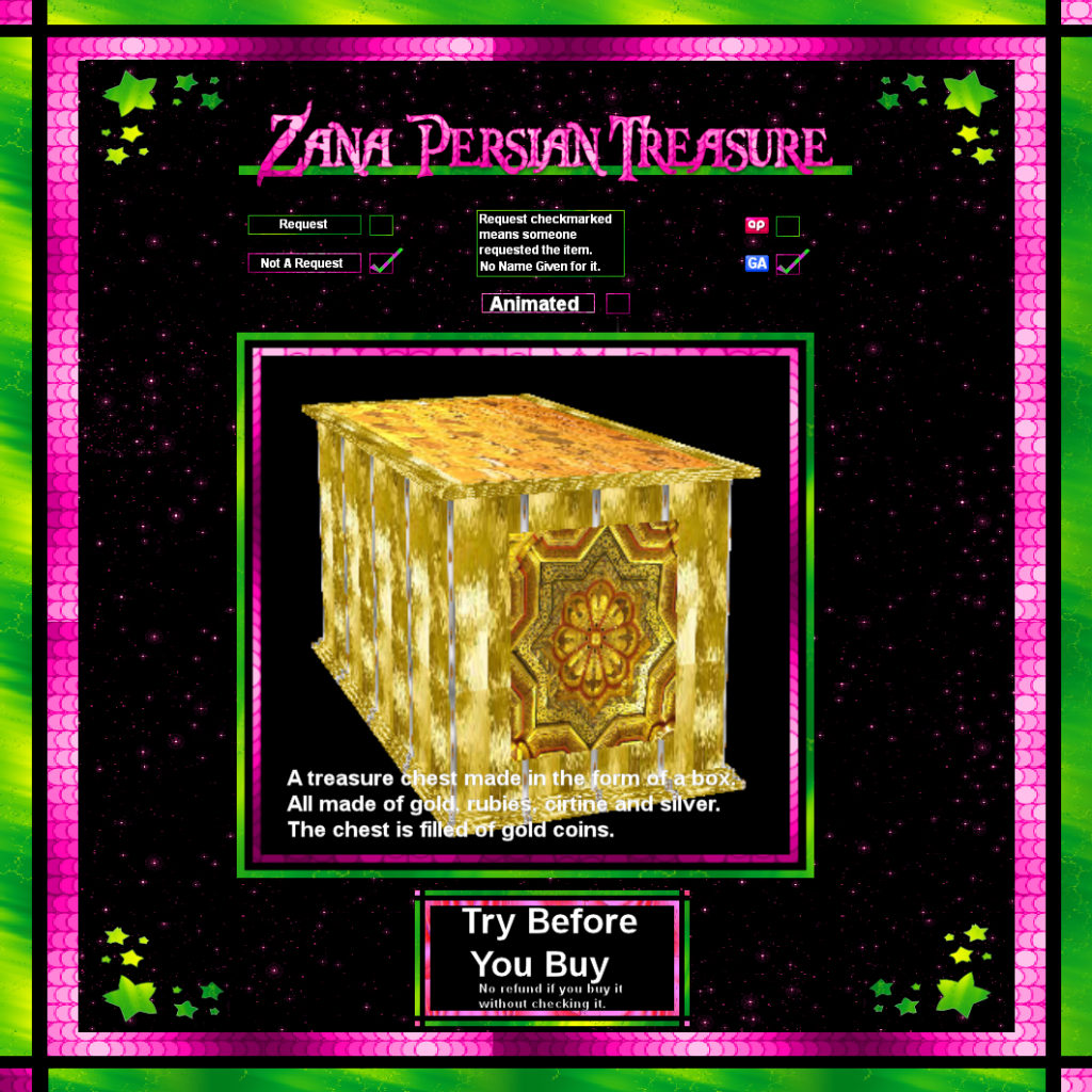 Zana Persian Treasure