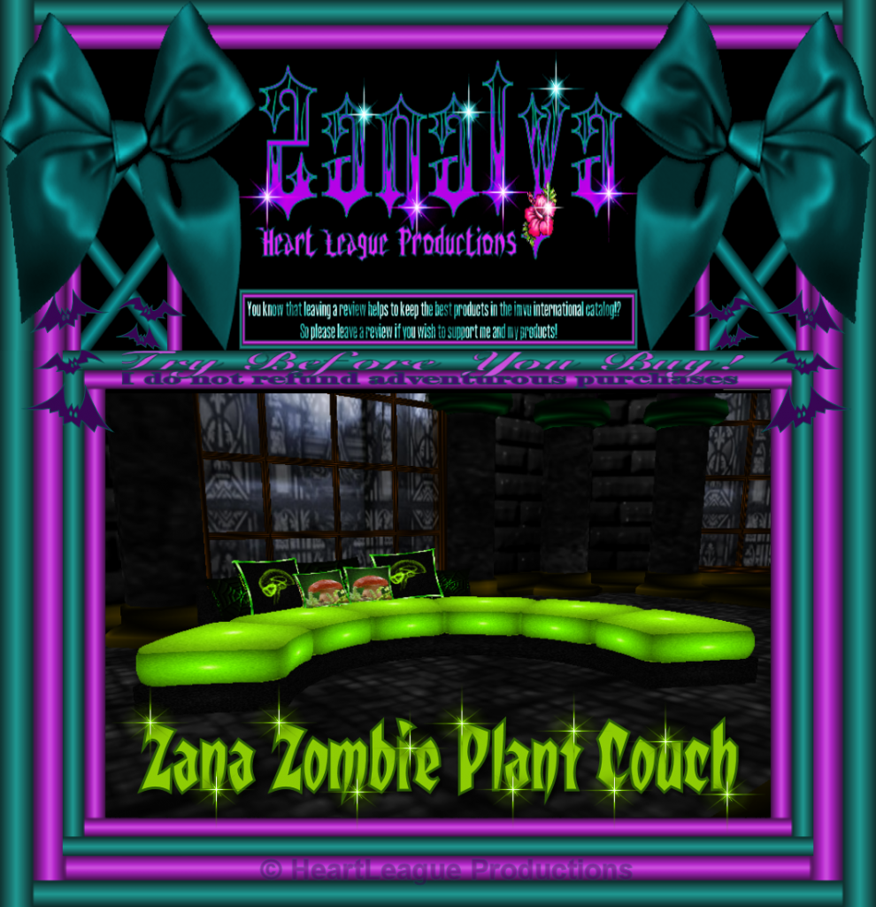 Zanalya Zombie Plant Couch PICTURE photo ZanaZombiePlantCouchPICTURE1_zps11446de7.png