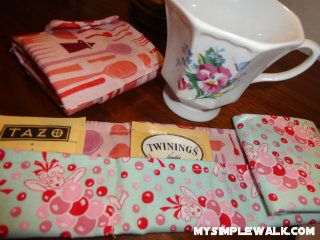 Tea Bag Holder - Travel Case - Mysimplewalk.com