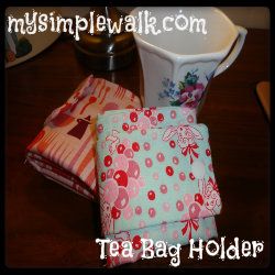 Tea Bag Holder - Travel Case - Mysimplewalk.com