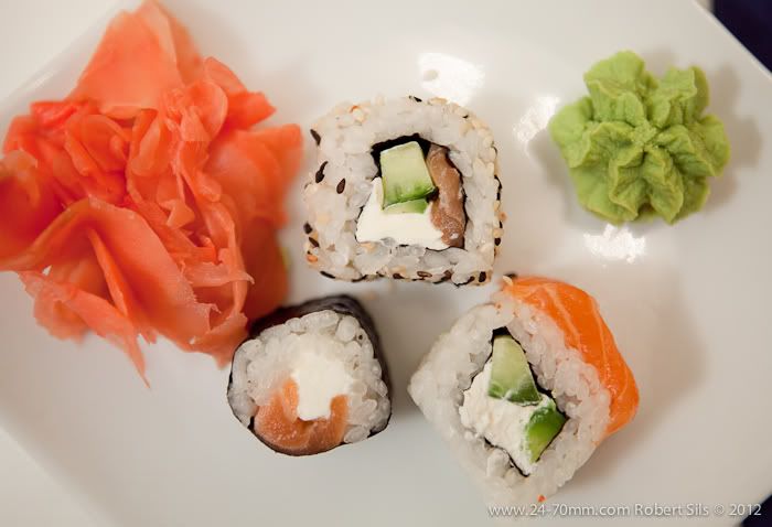 Gardi Sushi - Sake Cheese Maki, Sesame maki, Philadelfia maki 4