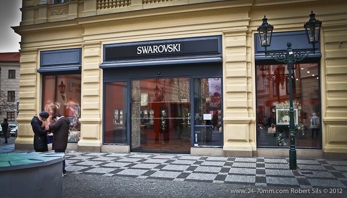 Бутик Swarovski в Праге