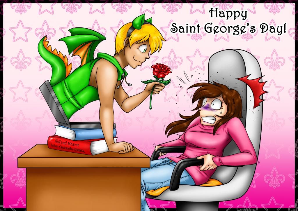 What if... - Happy Saint George's Day! by Esther Quesada